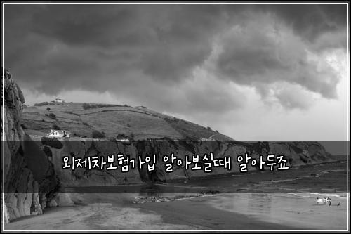외제차보험가입 알아보실때 알아두죠