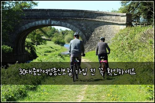 30대중반여성종신보험 가입 전 꼭 확인하세요