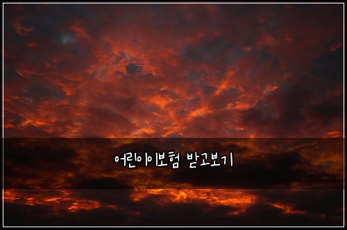 ์ด๋ฆฐ์ด์ด๋ณดํ ๋ฐ๊ณ ๋ณด๊ธฐ