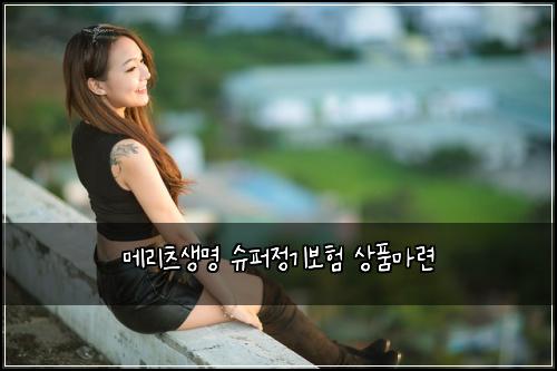 메리츠생명 슈퍼정기보험 상품마련 