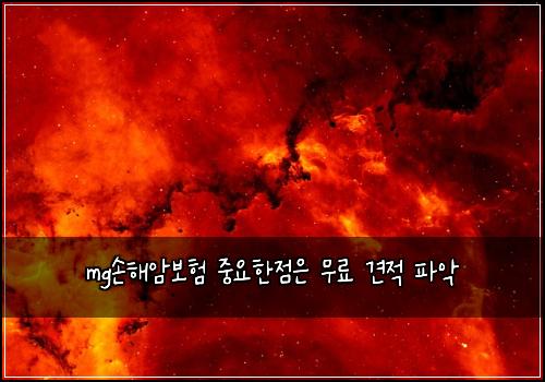 mg์ํด์๋ณดํ ์ค์ํ์ ์ ๋ฌด๋ฃ ๊ฒฌ์ ํ์