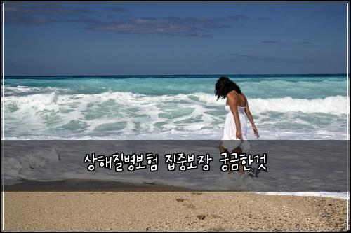 상해질병보험 집중보장  궁금한것