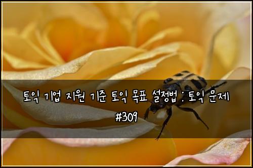 ํ ์ต ๊ธฐ์
์ง์ ๊ธฐ์ค ํ ์ต ๋ชฉํ ์ค์ ๋ฒ : ํ ์ต ๋ฌธ์ #309