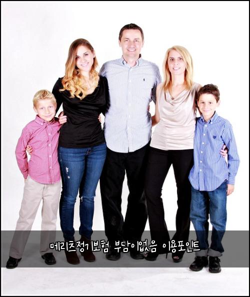 메리츠정기보험 부담이없음  이용포인트